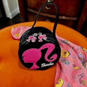 Black Patent Mini Barbie Case